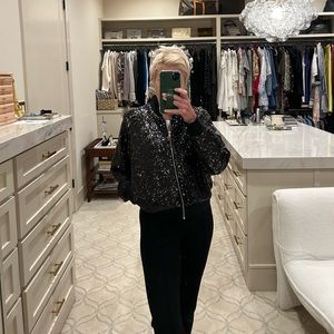 Sequin Bomber Jacket!